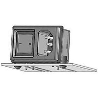 Schurter KP01.1152.11 ອະນຸປະກອນຕິດສະຕິດບົດສະຫຼຸບ SCREW-ON PCB 2-POLE