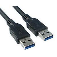 Qualtek Electronics 3023013-02M USB 3.0 USB 3.0 A-A BLK 30/30/24 2M