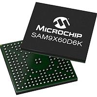 Microchip Technology SAM9X60D6KT-I/4GB ມາຄຣໂປເຊັດເຊີ - MPU ARM926 MPU,64MBIT DDR2,BGA,IND TEMP,T&R