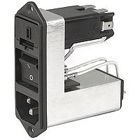 Schurter CD41.1501.151 ໜ້າທາງເຂົ້າ CD PWR ENTRY MODULE ມີຕົວກັ້ນເສື້ອມ 6A