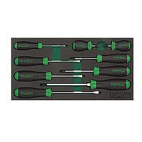 TOPTUL GVA0909 ຊຸດ screwdriver (9pcs)