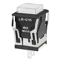 NKK Switches LB01KW01-5D12-JB ຕົວຊີ້ວັດຕົວຕິດຕູ້ / ຕົວຊີ້ວັດສະຫນັບສະຫນູນສະຫນັບ SWITCH ACCESSORY