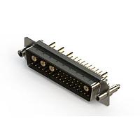 EDAC 627-36W4624-5TE ຕົວເຊື່ອມຕໍ່ Mixed Contact D-Sub Connectors Vertical Combo Dsub