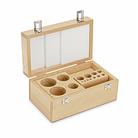 KERN 353-470-200 ກະຕ່າໄມ້ສໍາລັບຊຸດນ້ຳໜັກ (ຮູບສະເລີມ/ກະທົບ, 1 mg - 2 kg)