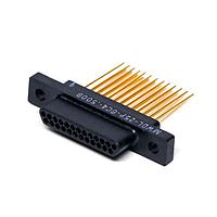 Glenair MWDL-25P-6C4-.500B ຂໍ້ມູນ Micro-D D-Sub Connectors 25P GOLD PIN MICRO-D
