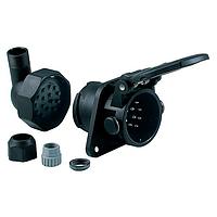 Littelfuse 00584400 ຊຸດປະກອບ Socket 15P ມີສາຍ Bayonet ອອກ 90 ອົງສາ