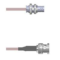 Amphenol Custom Cable Q-0700K000R010i ສາຍສັ້ນ RF BNC-SJB/BNC-SP G316D 10I