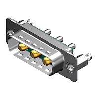 Molex / FCT 173107-1019 ຕູ້ຕໍ່ຕໍ່ສະຕິກ D-Sub ປະກອບ FCT ML DSUB STR PC PLG 3W3 W/SNAPIN