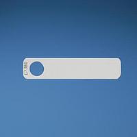 Panduit MT172W38-X ປ້າຍມາກເກີ MKR Tag 304 SS 1 ຮູ 1.72 (44mm)