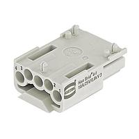 HARTING 09120043101 ຕົວເຊື່ອມພະລັງງານຫນັກ HAN BRID-FEM ບໍ່ມີໂມດູນແອບຕິກ