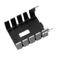 Wakefield Thermal 287-1ABE ອົງປະກອນ ລາຄາຕ່ຳ, ຮອງຮັບຄວາມຮຸ່ນຮ້ອນທີ່ສາມາດບວກກັບການບວກບິນເຮດ TO-220, ຊ່ອງຕິດຕັ້ງ, 25.4x12.7x30.0mm