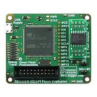SEGGER Microcontroller 6.40.00 ບອດປະເມີນ SEGGER (Q)SPI Flash Evaluator