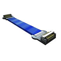 Samtec HLCD-40-40.00-TR-TR-2 ເຄັບເຊີຮີມາຟໂຣດິຕິກ ຄວາມໄວສູງ Hermaphroditic Cable