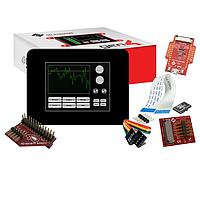 4D Systems SK-gen4-24D-CLB-PI ຊຸດເຄື່ອງມືພັດທະນາຈໍສະແດງເລີ່ມຕົ້ນສໍາລັບ gen4-uLCD-24D-CLB-PI ມີ 4D Serial Pi Adaptor, 4D-UPA, ບັດ microSD ອຸດສາຫະກຳ 4GB, ສາຍ FFC 150 mm, ສາຍຮິບບອນ 5 ທາງ ຜູ້ຍິງ-ຜູ້ຍິງ ມີ adaptor ຜູ້ຊາຍ-ຜູ້ຊາຍ