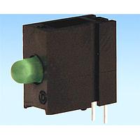 Dialight 551-2501F ຕົວບອກການວິດຕະພາບບອດວິດຕະພາບ LED 3mm CBI