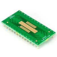 Chip Quik PA0195C ອາເດັດ TSSOP-28-Exp-Pad ເປັນ DIP-28 SMT Adapter (0.65 mm pitch) ຊຸດຂະຫນາດກະທັບ