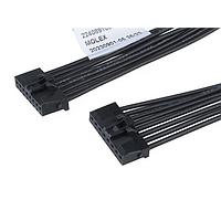 Molex 224089-1084 ເສັ້ນສາຍພິເສດ KK Plus 250-to-KK Plus 250 2.50mm P SR 600mm Lgth 8 Ckts Blk