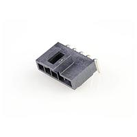 Molex 105313-1705 ຮອດເດີແລະຮາວຊິງສ໌ NANOFIT HDR RA SGL 5CKT 15AU BLK
