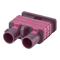 Rosenberger 59Z016-000D ອຸປະກອນເສີມ ກອງພາສຕິກ ປລັກ ຕົວຕົນກົງ D BViolet