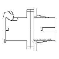 Molex 106160-0500 ຕູ່ມິດເສັ້ນແສງ SC ADAP W/SHLD MTL S LV ສີຟ້າ STD FPRINT