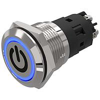 EAO 82-5152.1124.B002 ຕ້ານການທຳລາຍ 19 mm, ຕົວບອກສະພາບ, ສແຕນເລດສຕີນ, ຕິດຕັ້ງແບບລະດັບ/ລະດັບ, ຂໍ້ຕໍ່ການບວກລວມ, ຕິດຕໍ່, ແຫຼວ, ສີຂຽວ, 24 V AC/DC