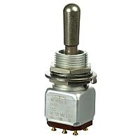 Honeywell 12TW1-56 ສະຫນັບສະຫນູນ Toggle Switches TOGGLE SW 2POLE 3POS SOLDER TERM STD LVR