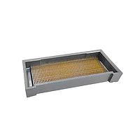 Amphenol FCI 10169063-5002100LF ບອດເພື່ອບອດ & ຕົວເຊື່ອມ Mezzanine DensiStak Header H2 .8mm x 1.25mm 550Pos 11 x 50 3u  8mm STK HT