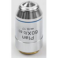 KERN OBB-A1270 ເລນສ່ວນປະສົງ Infinity E-plan, plan 60 x /0,8 W.D. (0,33 mm) (sprung)