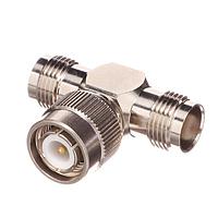 Radiall R143780000 ຕົວແປ RF - Tee TNC / TEE ຜູ້ຍິງ-ຜູ້ຍິງ/ຜູ້ຊາຍ Adapter