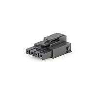 Molex 172256-3104 ຮູງຮັບ Receptacle ULTRA-FIT HSG SR 4Ckt ສີດຳ