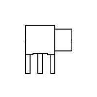 AMP Connectors - TE Connectivity 5864-5001-10 ພິບບີ Receptacles MCX RA JCK PCB .155LG
