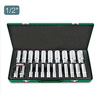 TOPTUL GAAD2202 22PCS 1/2ນິ້ວ DR. Flank Deep Socket Set