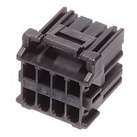 Molex 505605-0801 ຮູງຮັບ Receptacle CP3.3 RECPT 3.3mm DR 8CKT POLZ PsInLk BLK