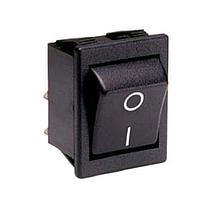 Bulgin T1350AHBB-602AW ສະຫນັບສະຫນູນສູງ DPST Rocker Switch Flip Clear Cover