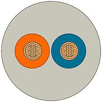 SIEMENS 6XV18128A ເຄື່ອງສາຍພະລັງງານ SIMATIC NET ENERGY CABLE,TRAILING