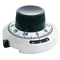 Bourns H-46-6A ມະຕິນວັນນັບ Turns-Counting Dial 46mm Body 1/4" Shaft