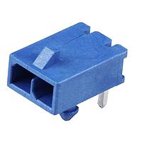 Molex 215760-3032 ພິບບີ Receptacle Micro-Fit+ Versa Color RA Header Thru Hole ແຖວດຽວ 2 Ckts (Au) GloWire Blu