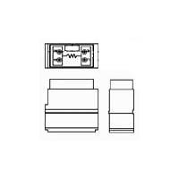 AMP Connectors - TE Connectivity 591813-3 ເຄື່ອງມືແລະອຸປະກອນເຊື່ອມຕໍ່ Terminal Block TERM JCT F/B 20 E