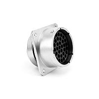 Amphenol SINE Systems RT002238SNH03 ຕົວເຊື່ອມຕໍ່ປະກອບ, ຂອງຮູບສີ່ແຫ່ງ, 38 ຕຳແໜ່ງ, ຜູ້ຍິງ, ຂະໜາດຮູບພູດ 22, ມີຢາຊິໂລຄອນ