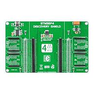 Mikroe MIKROE-1481 ບອດສ້າງຕົວຢ່າງ STM32F4 Discovery Shield