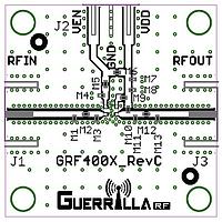 Guerrilla RF GRF4005-EVB ບອດປະເມີນການເພີ່ມສະຫລຸບ RF ສໍາລັບ GRF4005