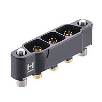 Harwin KA1-MV10305M2 ຕົວເຊື່ອມຕໍ່ 3P M SIL VRT Thr br CNCTR W/RVRS FIX