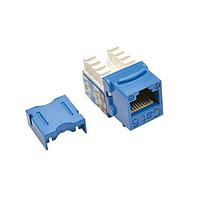Tripp Lite N238-001-BL Keystone CAT6/CAT5E ສີຟ້າ 110 STYLE JACK