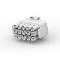AMP Connectors - TE Connectivity 1-480710-0 ກອງປະກອບປລັກ PLUG HOUSE 15 POS