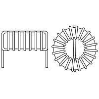 Bourns 2300LL-561-H-RC Toroidal TOROID IND 560uH ການສູນເສຍຕໍ່າ HRTZL MT
