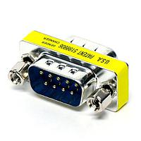 NorComp GCLP09M09M ຕົວແປ D-Sub ແລະ ຕົວປ່ຽນເພດ Mini Gender Changer 9P Male-Male