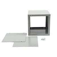 Hammond Manufacturing 1415C Utility ASA 61 ສີເຫຼືອງ, Utility 6x5x4" ສະຕີວ