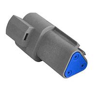 Bulgin PX0107P03GY ຕົວເຊື່ອມ 3Pin Fem Hsg Gry Rec Conn End Cap