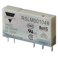 Carlo Gavazzi RSLM001012 ອຸດສາຫະກຳລີເລຍ Slim Industrial Electromechanical Relays series, 6A 250VAC/30VDC, 5 pins, SPDT (1 Change Over contact), Coil voltage 12VDC