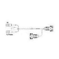 Omron Automation and Safety V420-WRU8X-1M ເຄື່ອງສົມບັດ CBL, DB15 ເປັນ RS232/USB/IO